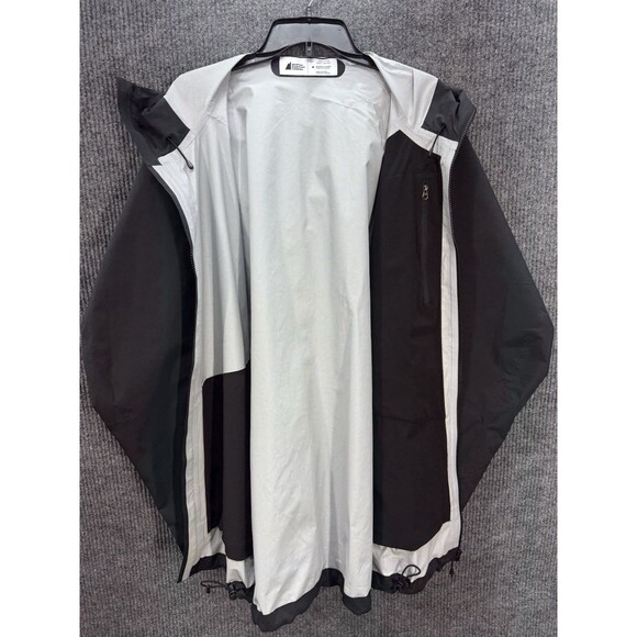 Mountain Equipment Co Hydrofoil Rain Jacket Mens 3XL MEC Hooded Underarm Vents - Picture 8 of 16